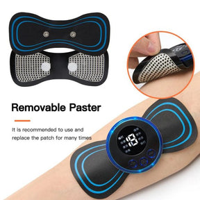 EMS Butterfly Portable Neck Massager | Mini Full-Body Muscle Relaxer