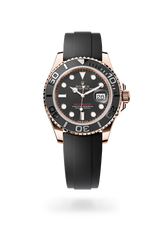 Rolex Yacht Master Everose Gold | Heavy Master Lock | Steel Buzzle Working - Without Box